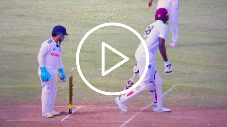 [WATCH] Ishan Kishan Reignites Cricket's Spirit Debate With Bairstow-Style Dismissal Attempt